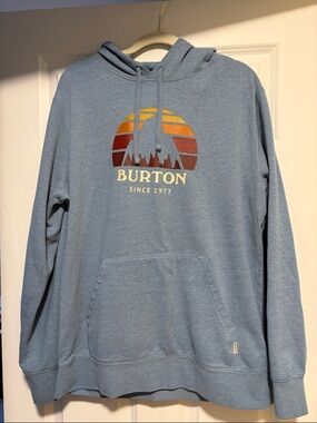Burton Underhill Hoodie with Sunset Graphic